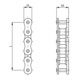 AMF Rollenk.Nr.6540K M16 L.1000mm-4