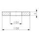 AMF Rondelle Forme D M14