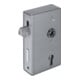 AMF Schiebetor-Schlosskasten 140S-30ZW, B.30mm H.172mm T.94mm, blank-1