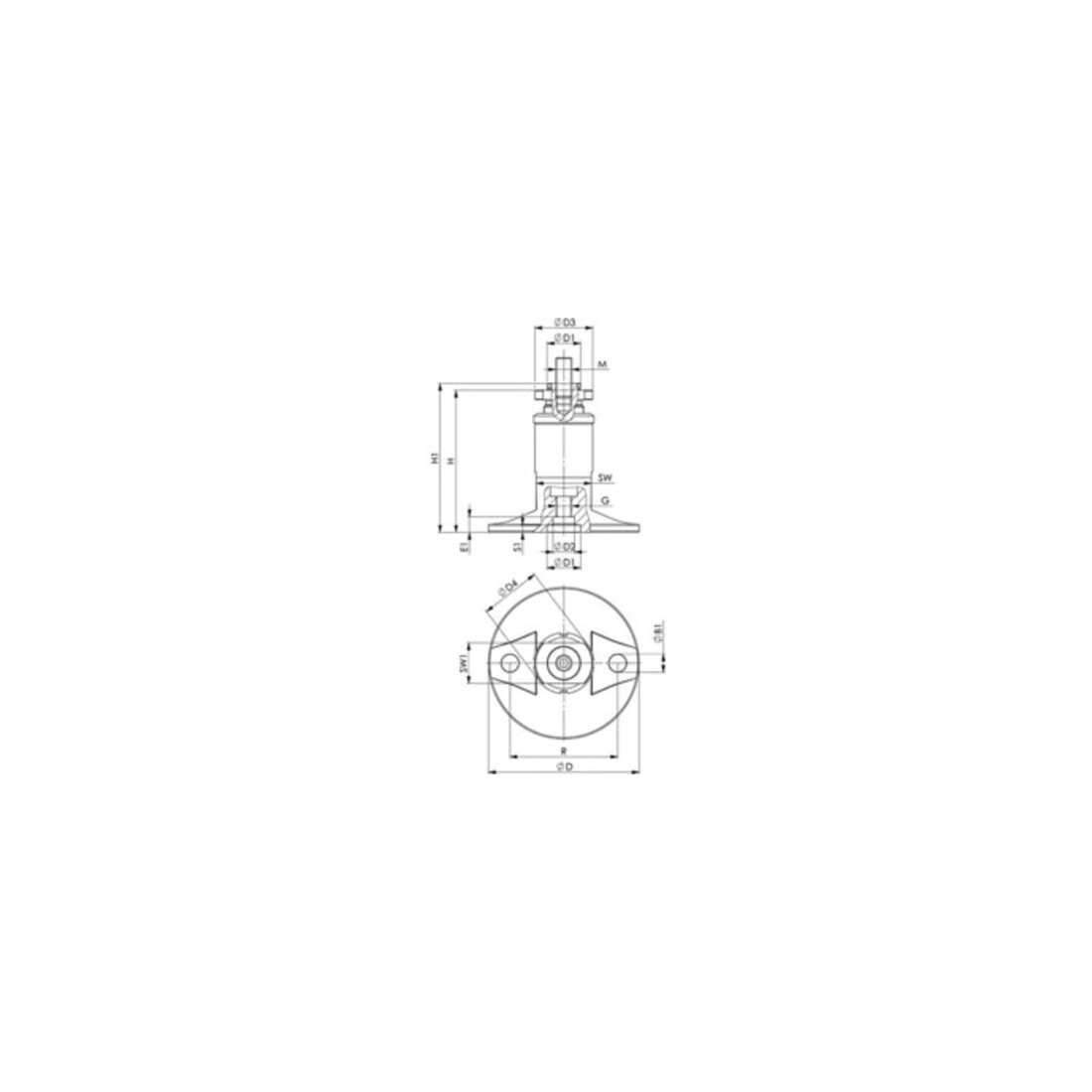 AMF Schiebetor-Schlosskasten 140S DIN L/R Maß A 60 Maß B 94 Maß C 173mm