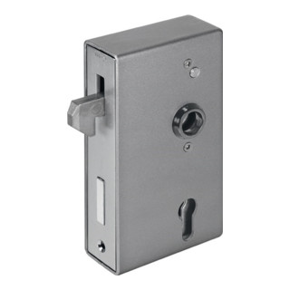 AMF Schiebetor-Schlosskasten 140S DIN L/R Maß A40xB94xC173mm Dornm.60mm Entf.72mm