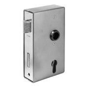 AMF Schlosskasten 140UMV-40ZW, Mehrfachverriegelung mit verzinktem Schloss (142UMV)