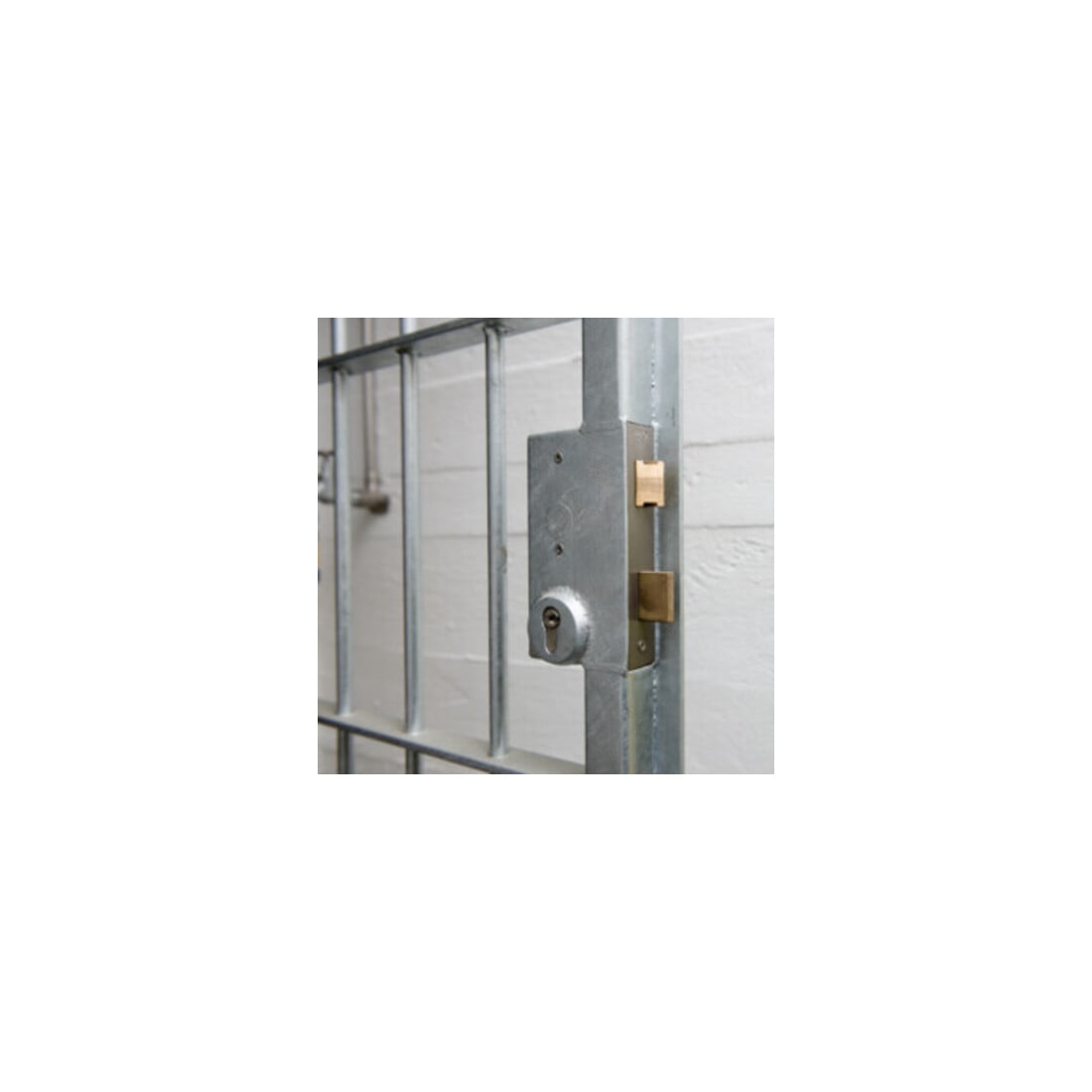 AMF Schlosskasten 140UMV-40ZW, Mehrfachverriegelung mit verzinktem Schloss (142UMV)