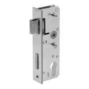 AMF Schlosskasten,schmal 141U,blk DIN L/R Maß A30xB60xC172mm Dornm.40mm Entf.72mm-5