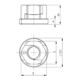 Schnellspannmutter Nr.6332S o.Bund AMF-2