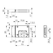 AMF Schubstangenspanner 6841 Gr. 5-2
