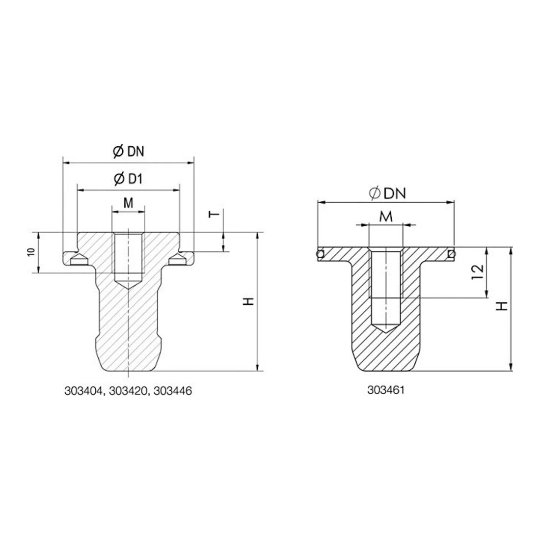 AMF Schubstangenspanner GR.2 kurze Bauform