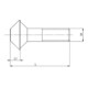AMF Schuifstangspanner met haakse voet, Type: 2