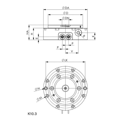 AMF Serre-joint vertical 6803 T. 1