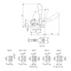 AMF Sluitspanner horizontaal, Type: 2