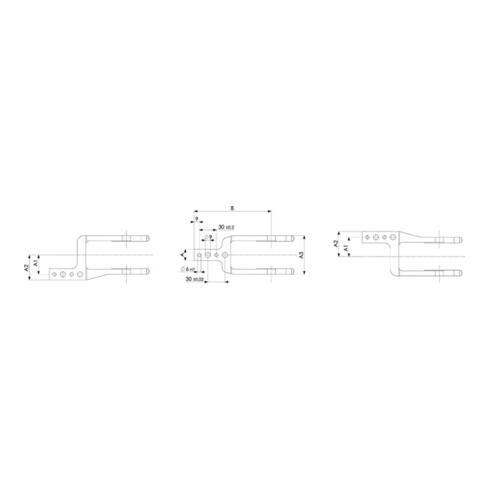 AMF Spannarm Nr.6828SP SPL-63 Stahl