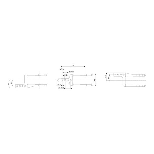 AMF Spannarm Nr.6828SP SPR-63 Stahl