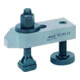 AMF Spanneisen 6314V abgeschrägt mit Stützschraube Nut 20 mm H 16 - 65 mm-4