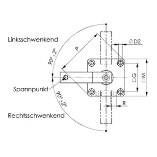AMF Spanneisen 6314V mit Treppenzähnen Länge 160 mm für Spannschraube M20 M22