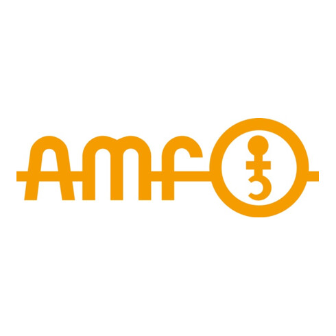 AMF Spanneisen 6315GNG geschlossen mit Nase 45 mm Länge 400 mm