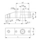 AMF Spanneisen 6316V mit Stützschraube gekröpft Nut 22 mm-3