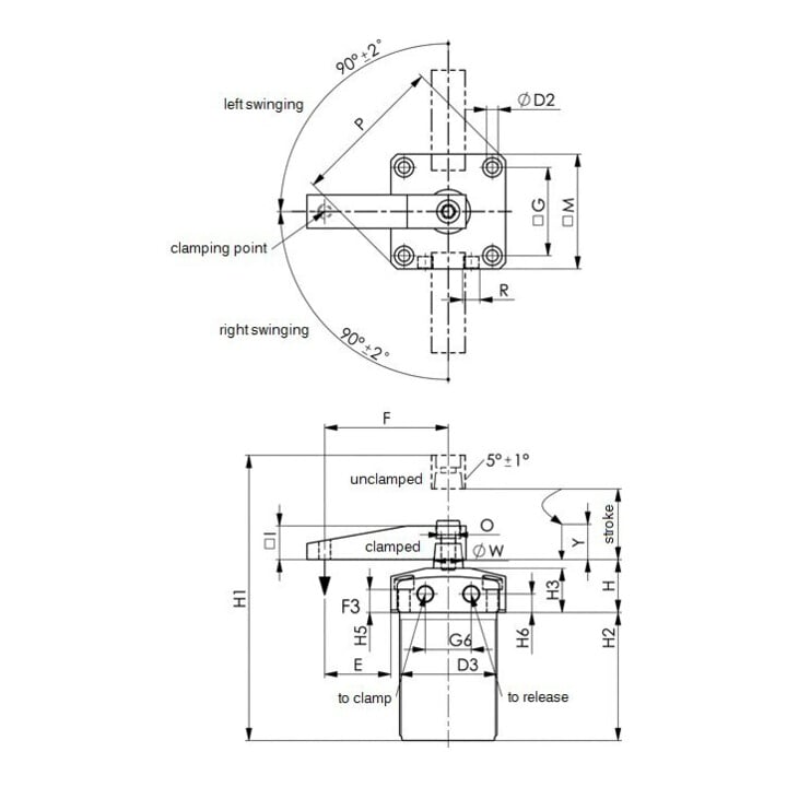 AMF Spanneisen DIN 6314 einfach Nut 11 mm Länge 80 mm