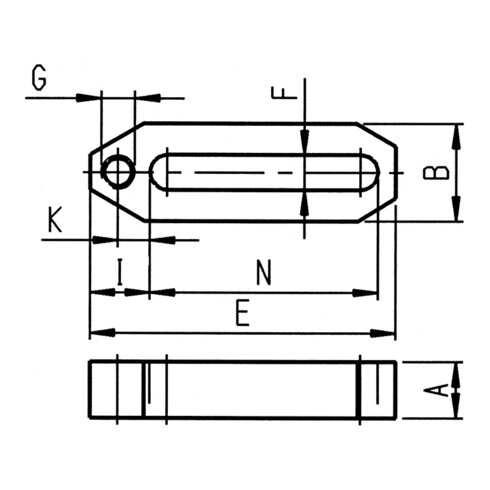 AMF Spanneisen GX gerade Gr. 16