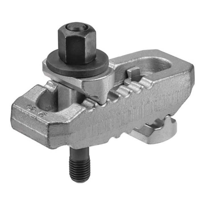 AMF Spannpratze Nr.6312V 25-M20x315 Krokodil verstellb. m.Gegenhalter