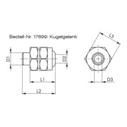 AMF Spannzangenschlüssel ER Nr. 250 Gr. ER 16