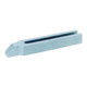 AMF Staffa di bloccaggio a forcella con nasello, DIN 6315 GN, Larghezza Fessura x Lunghezza Totale=14 x 160mm-5