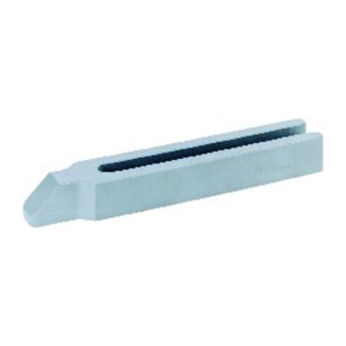 AMF Staffa di bloccaggio a forcella con nasello, DIN 6315 GN, Larghezza Fessura x Lunghezza Totale=14 x 160mm