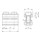 AMF Morsetto a forcella DIN 6315GN-2
