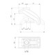 AMF Morsetto smussato 6314AV con scanalatura per vite di supporto-3