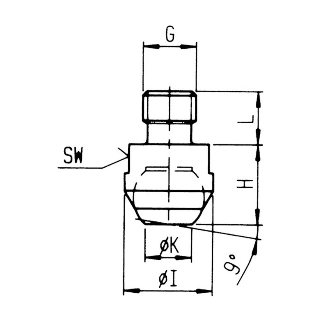 AMF Stufenpratze Nr. 7000 Gr. 4x12mm
