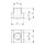 T-slot moer (DIN 508) Fabrieksstandaard T-slot M8 AMF-4