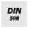 T-slot moer (DIN 508) Fabrieksstandaard T-slot M8 AMF-5