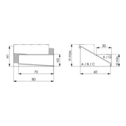 DIN 6379 AMF-stiftbout, staal 8.8, blank