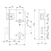 AMF Tendeur à vis 6803 Taille 4-2