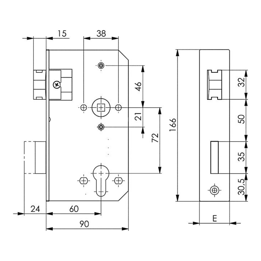 AMF Tendeur à vis 6803 Taille 4