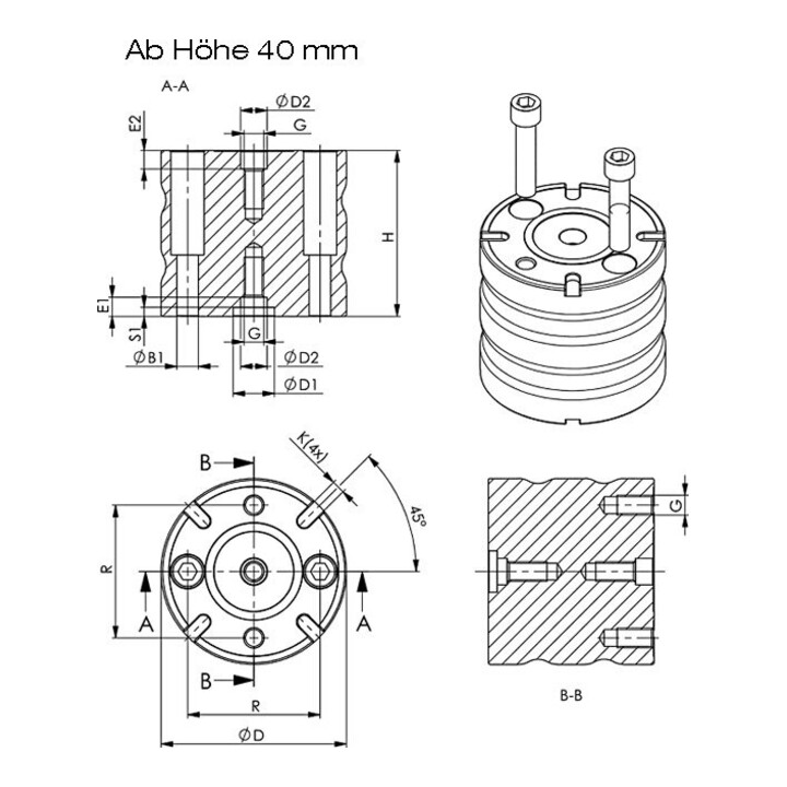 AMF Tendeur horizontal 6830 Gr. 5