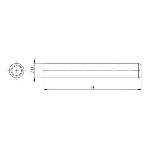 AMF Tendeur horizontal 6830NI GR.0 inox