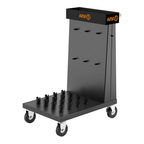 AMF Tirante filettato DIN 6379, acciaio 10.9, lucido