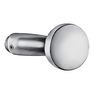 AMF Türknopf-Lochteil 478L D.60mm Leichtmetall F1 silberfarbig runde Form