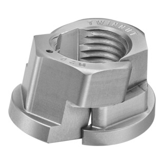 AMF Twinnut Mutter M12 Gesamthöhe 16 mm