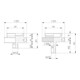 AMF Vérins modulaire, Hauteur appui max.: 88F mm-3