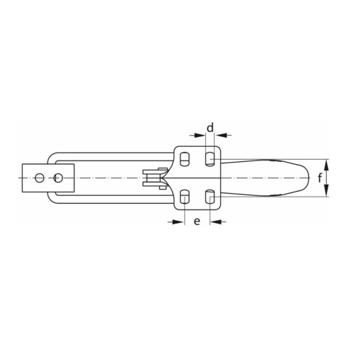 AMF Verschlussspanner horizontal 4