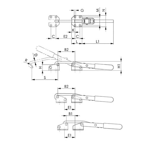 AMF Verschlussspanner Nr. 6847NI