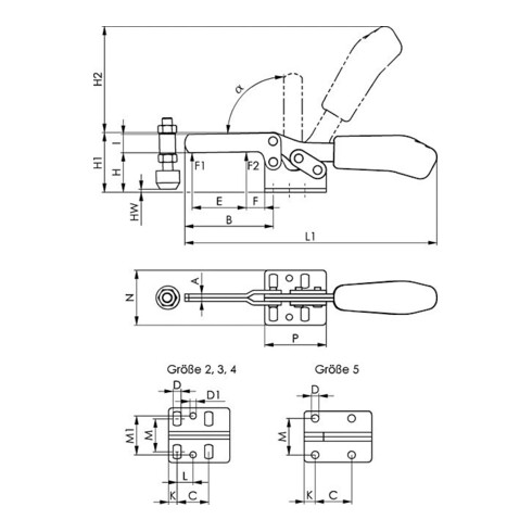 AMF Vis de pression 6890 ESD Taille 0
