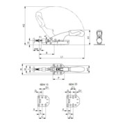 AMF Vis de pression No. 7600S M20 pour force de serrage 43kN-4