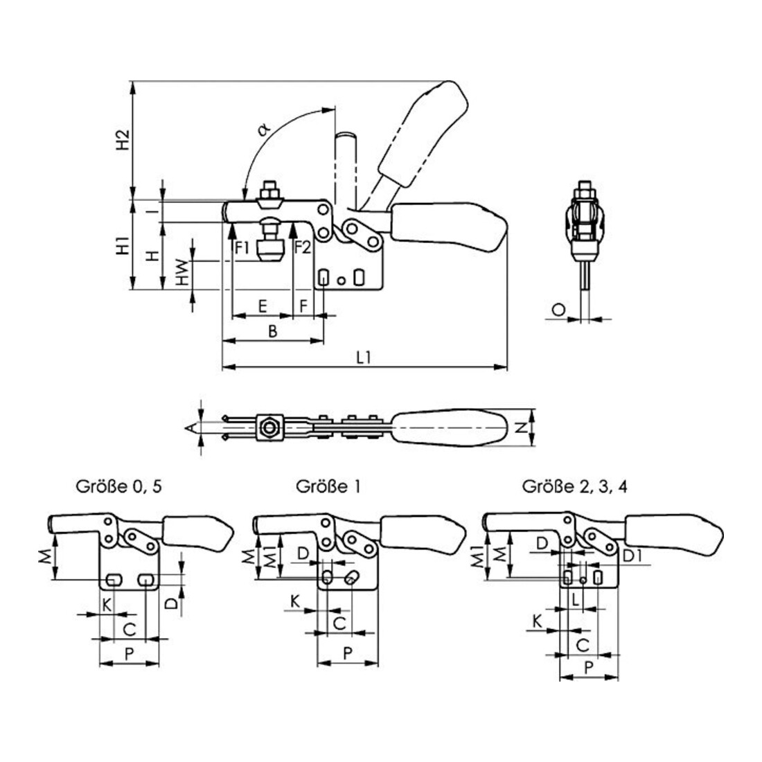 AMF Waagrechtspanner Nr.6872 Gr.20