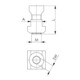 AMF Zwischenelement 7600Z-22 M10x12-3
