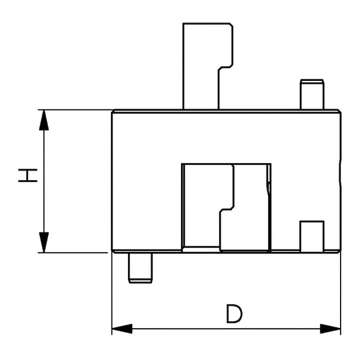 AMF Zwischenelement Nr. 6417Z Gr. 25