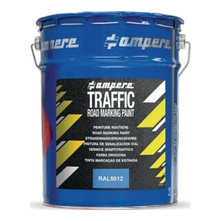 AMPERE TRAFFIC PAINT Peinture de marquage routier 5kg bleu
