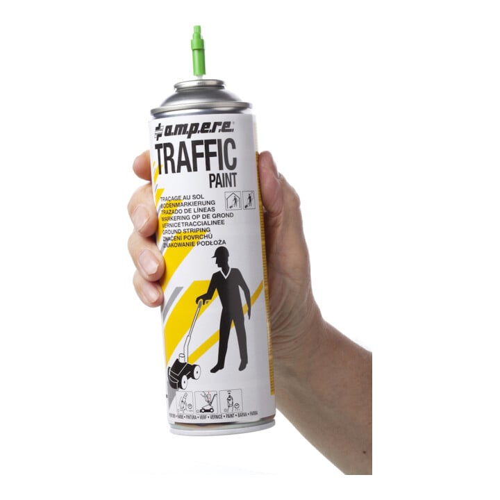 AMPERE TRAFFIC PAINT Spray de marquage au sol Traffic Paint 500ml bleu