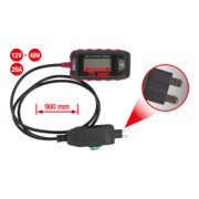 Ampèremètre 12V - 48V 20A, mini